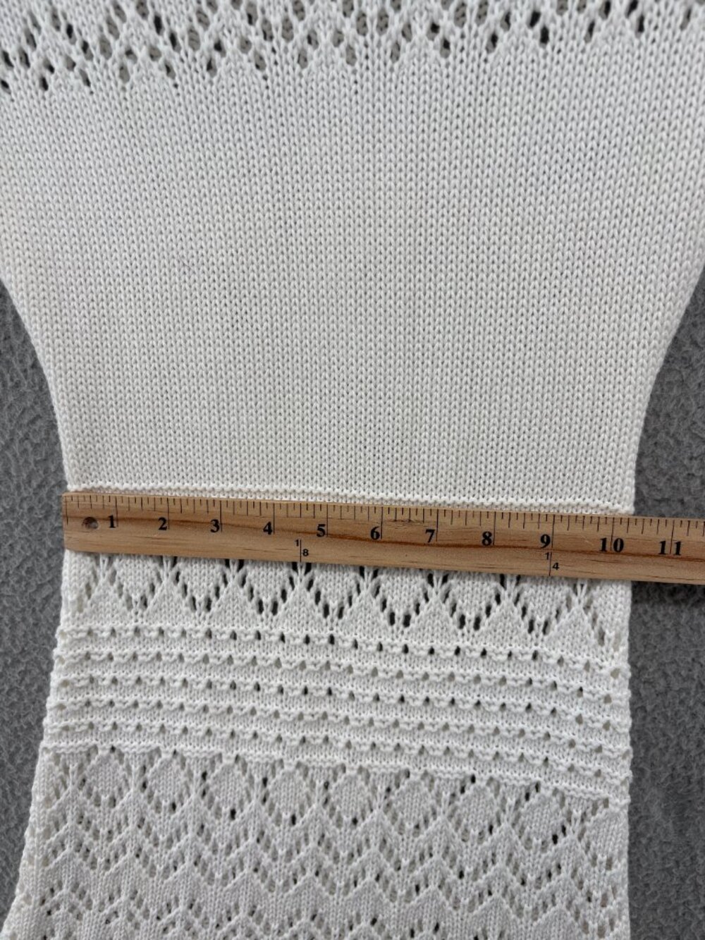 Dolls Kill Sugar Thrillz California Dreamin Crochet Mini Dress M Bell Sleeve - Picture 8 of 15